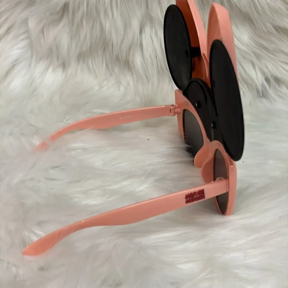 Disney Minnie Mouse Mask Sunglasses Sun-Staches Shades Pink Bow‎